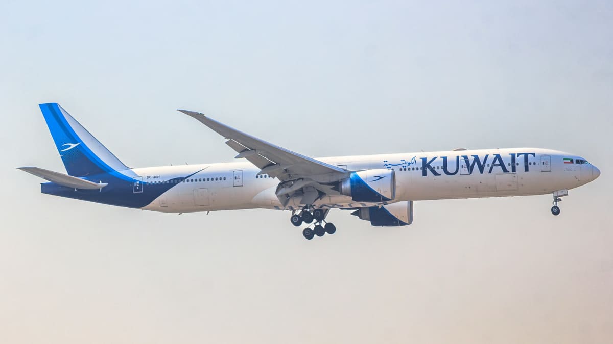 Kuwait Airways airplane