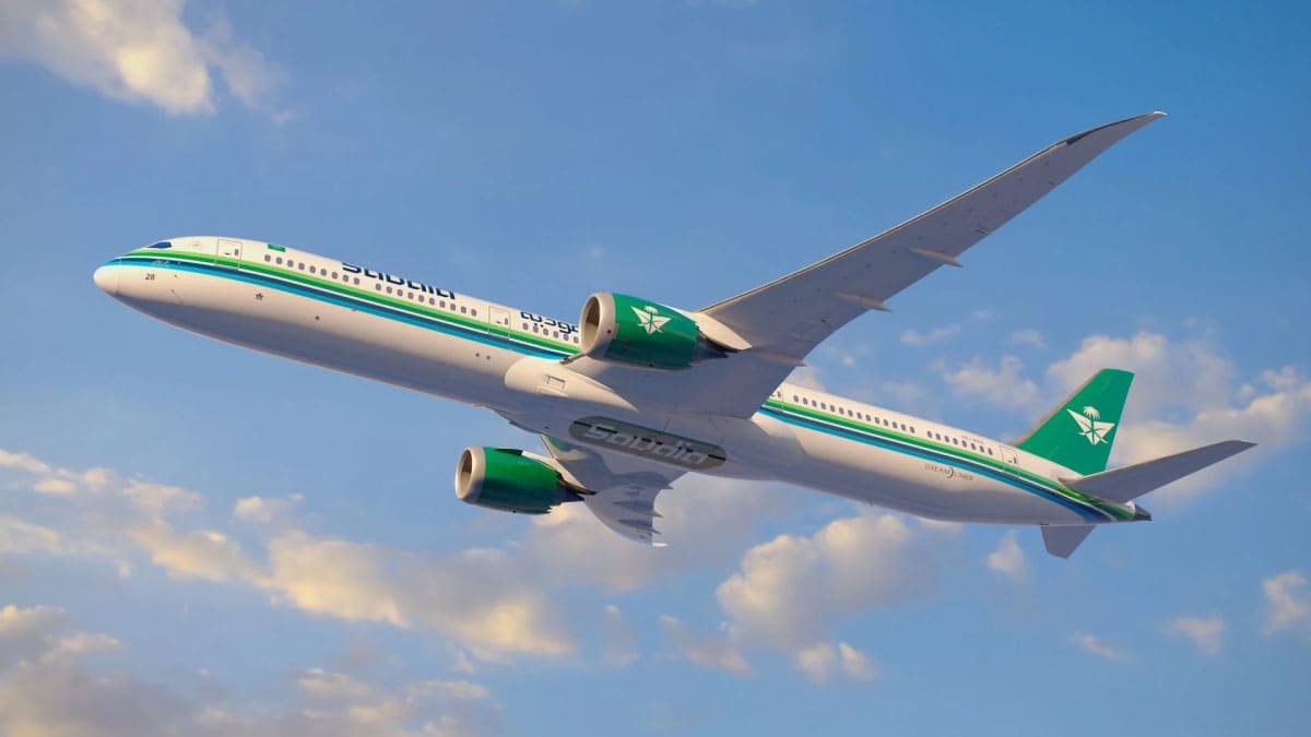 Saudia airplane