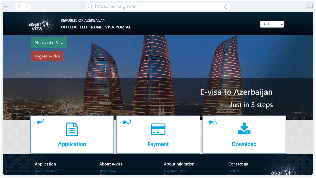 Azerbaijan Visa Official Website