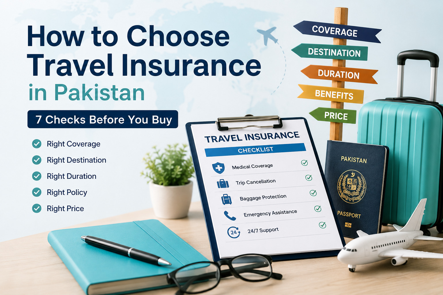Choose travel insurance