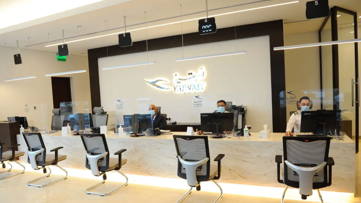 Kuwait Airways ticketing office