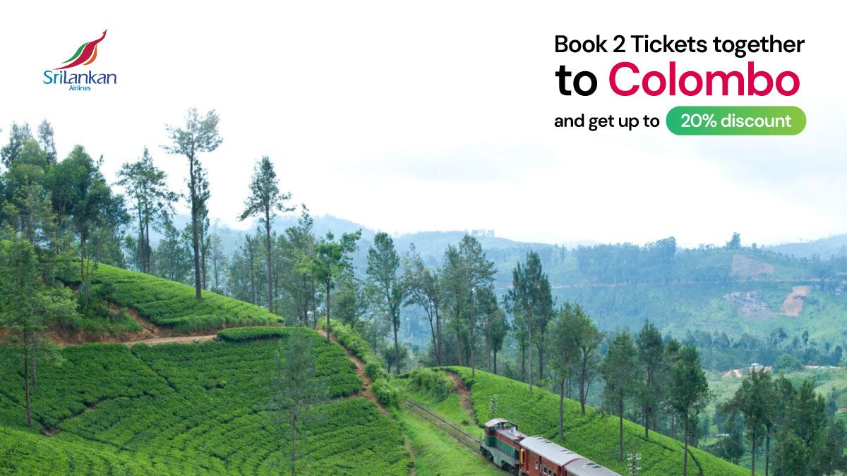 Sri Lankan Airlines 2 Tickets Discount Offer