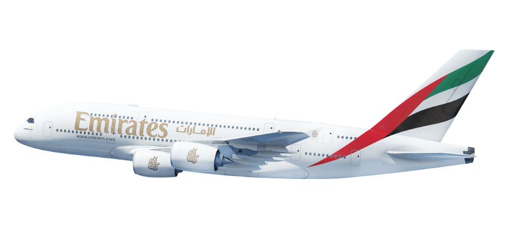 Emirates Airbus A380 aircraft
