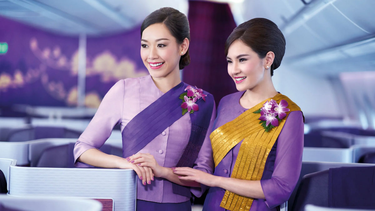 Thai Airways crew