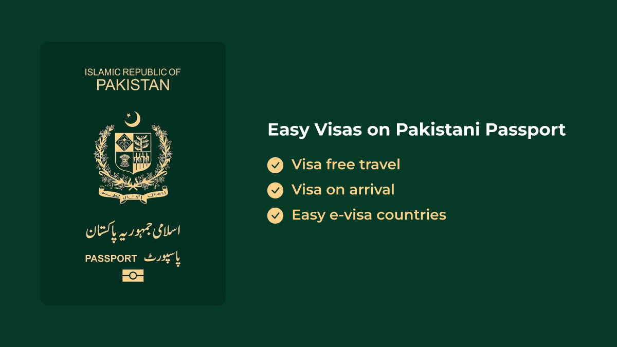 Easy Visa Countries for Pakistan