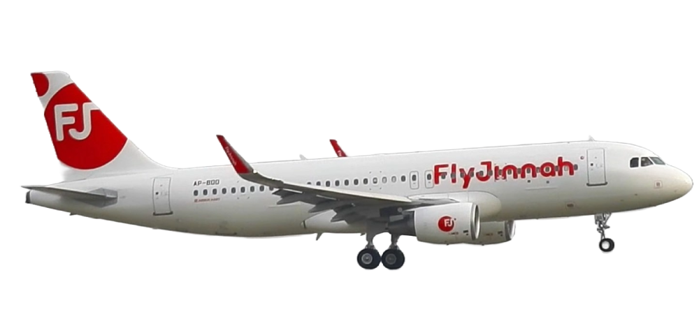 FlyJinnah airplane