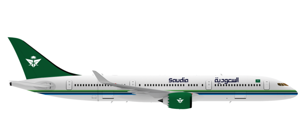Saudia aircraft