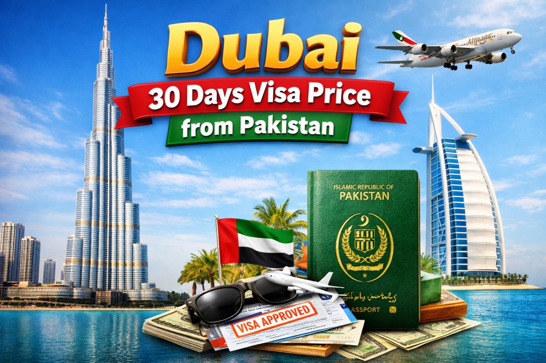 30 days dubai visit visa from pakistan