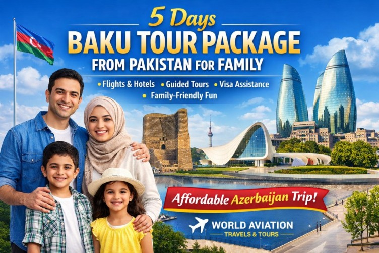 5 day 4 night baku tour package